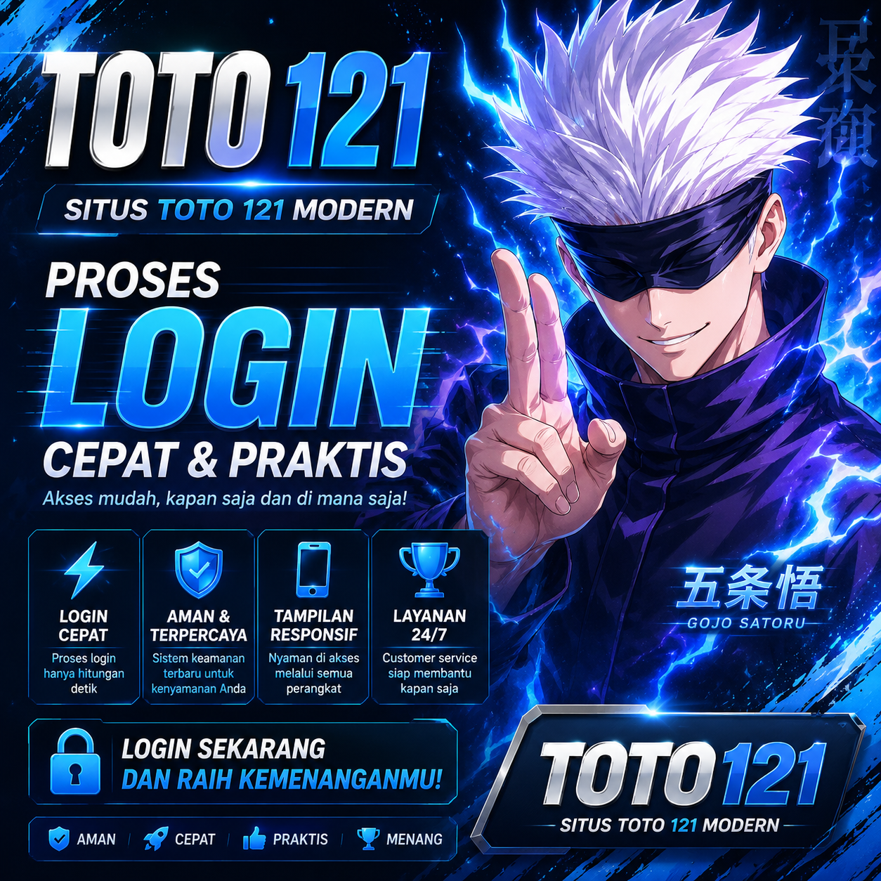 TOTO121: Situs TOTO 121 Modern dengan Proses Login Cepat dan Praktis
